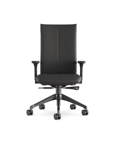 Leef  Office Chairby Cavaletti Black Fabric