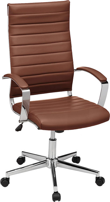 Sopada Conference Office Chair High Back, Coffee Brown by ModSavy