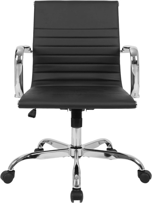 Manage Mid Back Conference Office Chair, Black by ModSavy