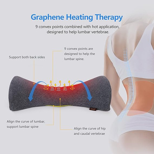 Lumbar Support Pillow for Sleeping