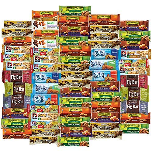 Care Package (150) Variety Snacks Gift Box Bulk Snacks - College