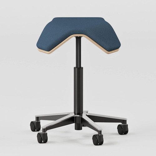 Ergonomic Rolling Stool for Healthy Posture and Sustainable Style