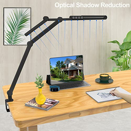 ModSavy Monitor Light Bar with Remote Control, Light Bar with Auto-Dimming  Screen Glare Monitor Desk Lamp for Work and Office 