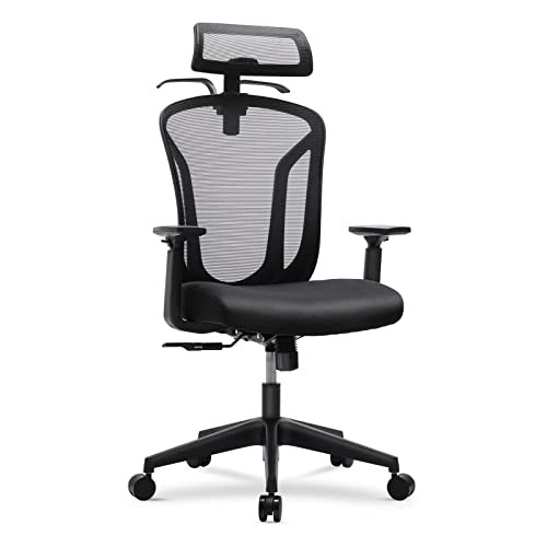 JHK High Back Office, Ergonomic Mesh Home Desk Adjustable