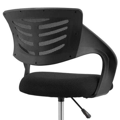 ModSavy Thrive Drafting Chair - Tall Office Chair for Adjustable Standing Desks in Black