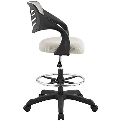 ModSavy Thrive Drafting Chair - Tall Office Chair for Adjustable Standing Desks in Gray