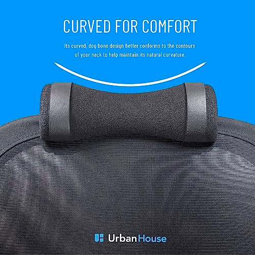 ModSavy Neck Support Pillow for Office Desk Mesh Chair Without Headrest