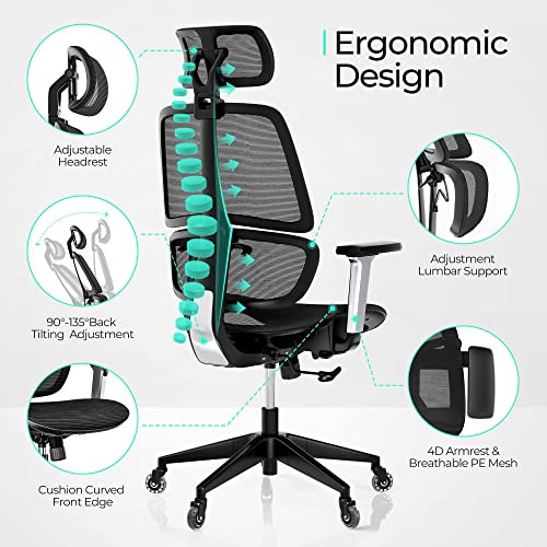 Humanspine Best All Mesh Office Chair by ModSavy Brand NEW