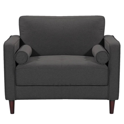 Huree Lounge Chair Charcoal Gray by ModSavy