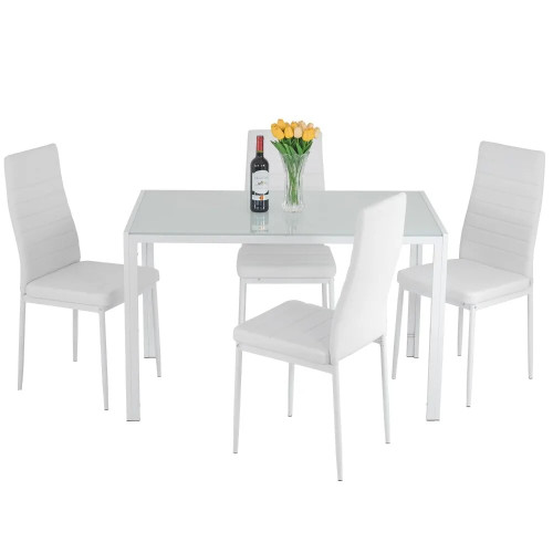 Affert Dining table Set with 4 chairs by ModSavy