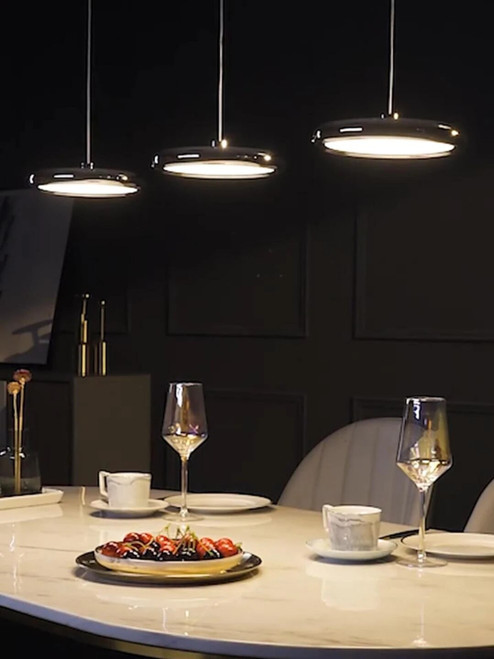 Ultra Dining Room LED Chandelier by ModSavy 