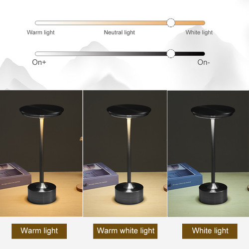 Fairway Wireless Table Lamp Touch Sensor Rechargeable Desktop Night Light LED Reading Lamp by ModSavy 