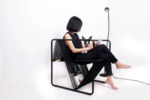 Hairthin Lounge Chair By ModSavy