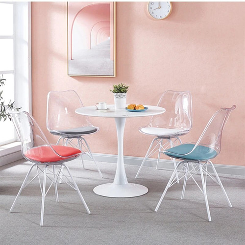 Hey Transparent dining chairs by ModSavy