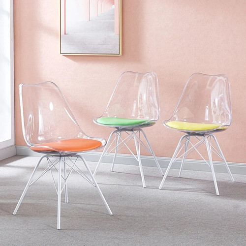 Hey Transparent dining chairs by ModSavy