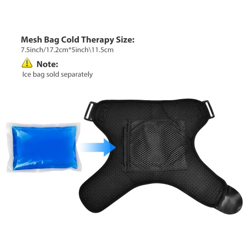 Electric Heating Shoulder Massager Belt Pad Arthritis Joint Injury Pain Relief Shoulder Thermal Physiotherapy 