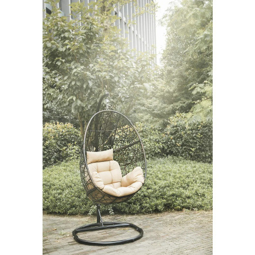 Egg Chair Outdoor Indoor Wicker Tear Drop Hanging Chair