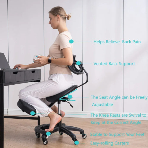 Humanspine Ergonomic Posture Correction Kneeling Chair Adjustable