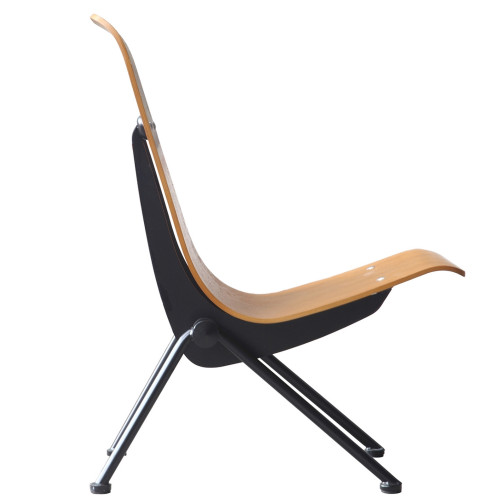 Scolta Dining Side Chair, Walnut, by ModSavy