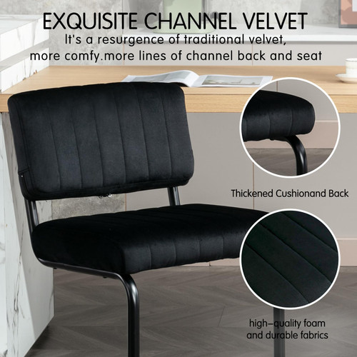 Bar Stools Set of 3,Counter Height Bar Chairs,24 inch Tall Bar Stool with Back,Barstools Bar Height Set of 3,Kitchen Counter Stools Modern Velvet Barstools for Island Dining Party