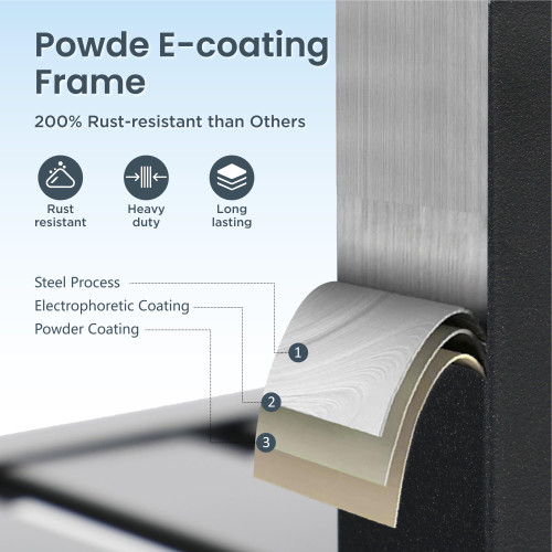 9-Piece Outdoor Dining Set, Square Metal Table (60") with Umbrella Hole and 8 Stackable Dining Chairs – Perfect for Patio, Garden, Deck, Porch, and Yard, 9PCS Outdoor Dining Set Style 2