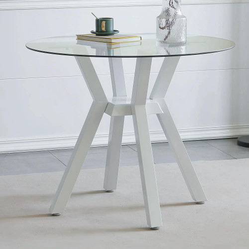 Metal Table Base，Modern Coffee Table Legs 28 Inch, Dining Table Legs for Glass, Marble, and Wood Table Tops, Heavy Duty Desk Legs Furniture Legs for Home,Kitchen,Office (White)