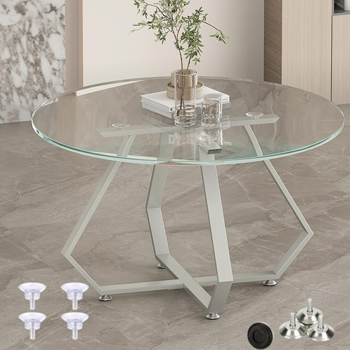 28 Inch Dinning Table Legs,Metal Diamond Shape Coffee Table Base with Suction Cups, Heavy Duty Desk Base for Marble,Glass,Wood Top,DIY Furniture Legs for Home,Kitchen (Silver)