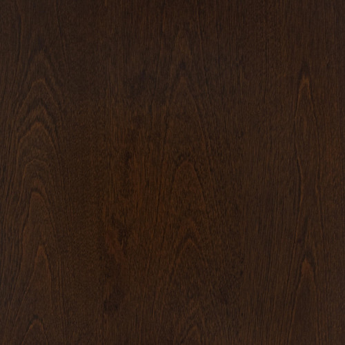 Lindsay Round Accent Table with Metal Base - Brown