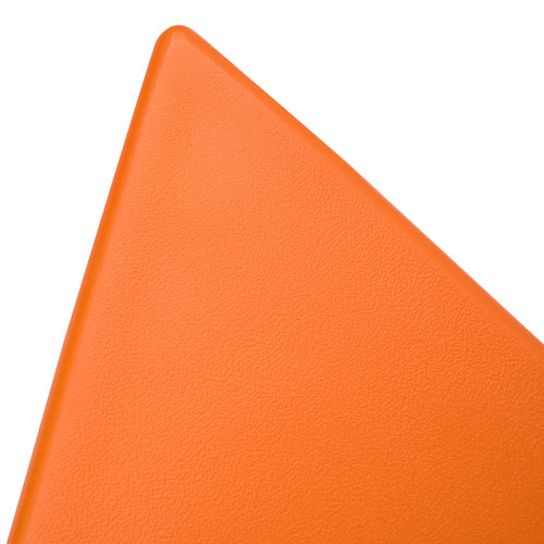 Randolph Modern Vanity Side Table, Orange
