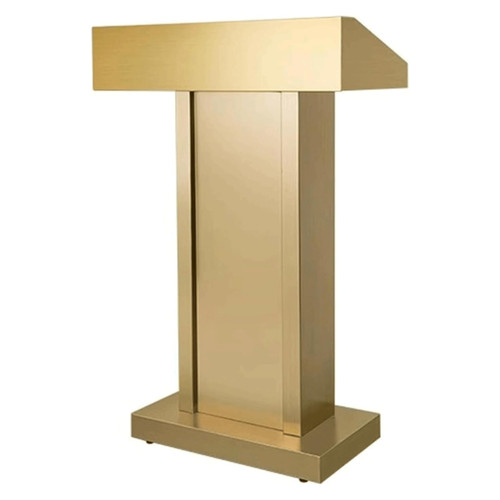 Heavy Duty Podium Stainless Steel Lecterns Stylish Modern Pulpits Well Designed Podium Stand Edge Guard Podium Widely Used!