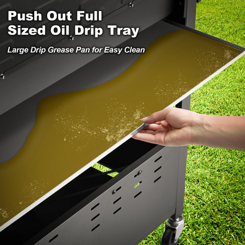 Upgraded 60,000 BTU Stainless Steel Burner Barbecue Grill, 6 Burner BBQ Propane Gas Grill with Side Stove & Cast Iron Grates for Patio, Camping, Outdoor Cooking