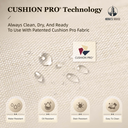 8-Piece Outdoor Furniture Set with Fire Pit Table, Patio Conversation Set with 5.5" Thick Cushions & High Back Swivel Chairs, All-Weather Wicker Deep Seating Sofa with Ottomans, Beige