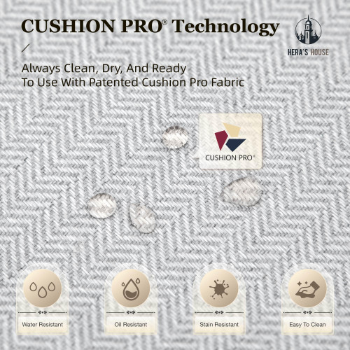 3-Piece Outdoor Patio Furniture, High Back Swivel Chairs Set of 2 with Rattan Table, Brown Wicker Conversation Bistro Set with 5.5” Thick Cushion for Deck Porch Balcony Garden Lawn, Gray