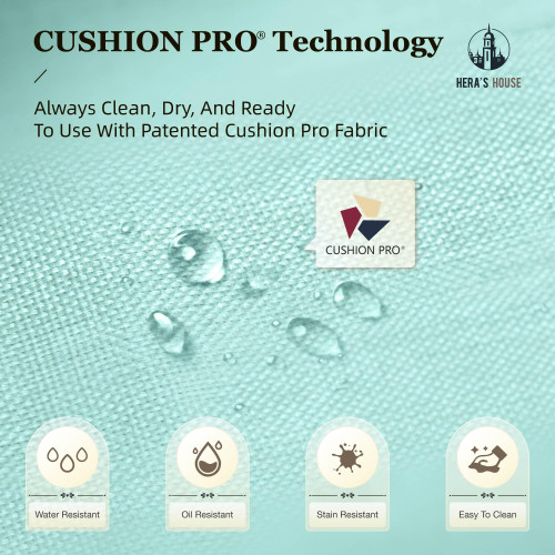 Wicker Patio Furniture Set, 5 Pieces Outdoor Furniture Set, Deep Seating Patio Conversation Sofa Sets for Lawn Deck Backyard, Blue