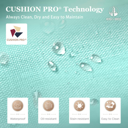 Wicker Patio Furniture Set with Fire Pit, 8 Pieces Outdoor Sectional Conversation Sets, Deep Seating Sofa for Lawn Deck Garden, Blue