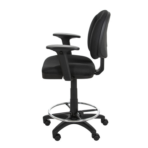 A Comfort Series Task Stool (Arm Rests, Stool Height)
