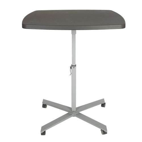 Café Table, Adjustable 30-42", Slate