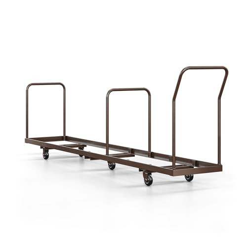 Folding Chair Dolly – Heavy-Duty Steel Cart (50-Chair Capacity, Vertical Stacking, Fits Most Standard Folding Chairs)