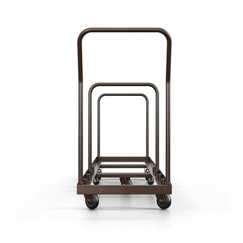 Folding Chair Dolly – Heavy-Duty Steel Cart (50-Chair Capacity, Vertical Stacking, Fits Most Standard Folding Chairs)