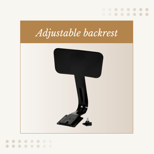 Premium Commercial-Grade All-Purpose Round Stool with Backrest (18-inch Height, Black Frame, Masonite Wood Seat, 2-Pack)