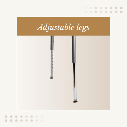 Premium Commercial-Grade All-Purpose Round Stool (Height-Adjustable, 30–38 inch Range, Gray Frame, Masonite Wood Seat, 2-Pack)