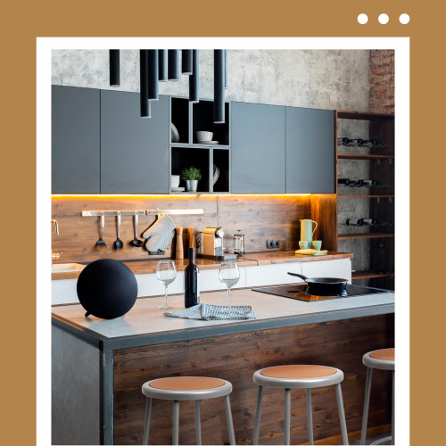 Premium Commercial-Grade All-Purpose Round Stool (30-inch Height, Gray Frame, Masonite Wood Seat)