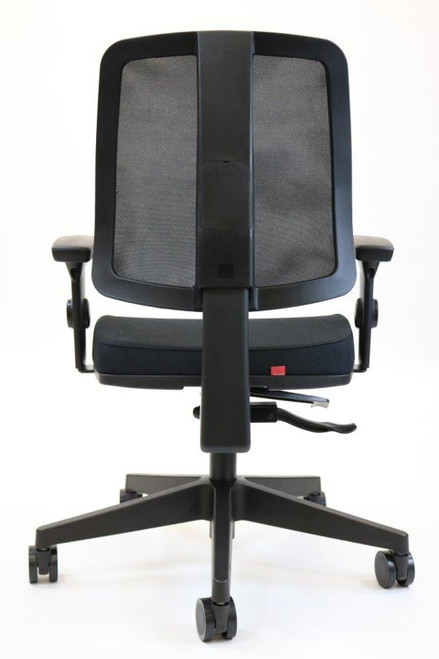 Office Desk Chairs with Wheels, Ergonomic Mesh Chair, Rolling Swivel Computer Task Chair with Adjustable Armrests for Home, Study, Conference, Black (8PK)