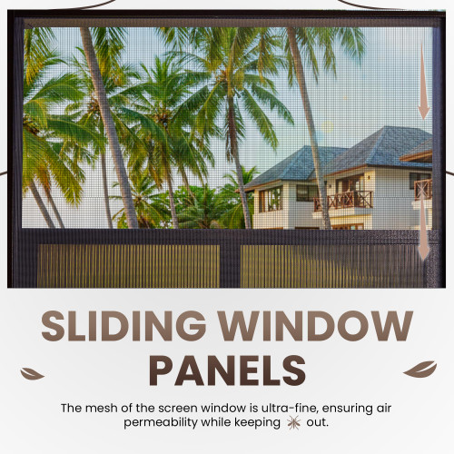 12' X 20' Hardtop Sunroom, Galvanized Steel Double Roof Gazebo Solarium with Detachable Windows & Lockable Doors, All-Weather Sun Room for Patio Deck Backyard
