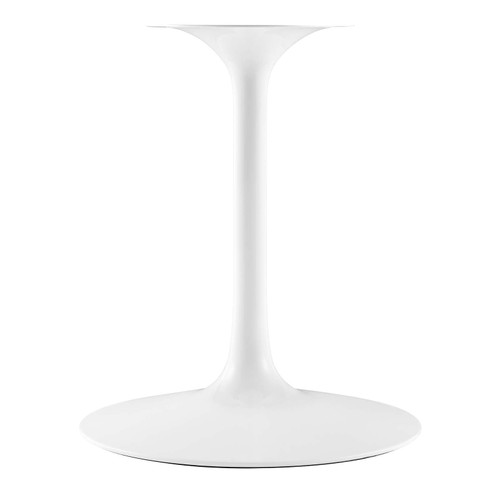 Dining Table, 48", White Natural