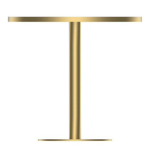 31.5" Round Tulip Dining Table, Mid-Century Tulip Table Kitchen Tulip Dining Table 2 People with Faux Marble Table Top & Stainless Steel Base for Office Living Room