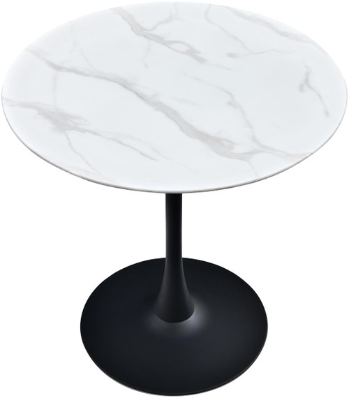 Holly 36" Matte Black Counter Height Table
