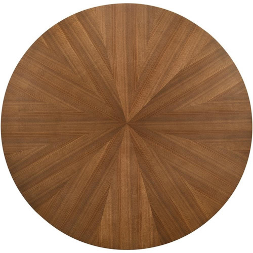Woodson Rich Walnut Veneer Dining Table