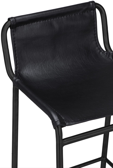 Dax Black Counter Stool
