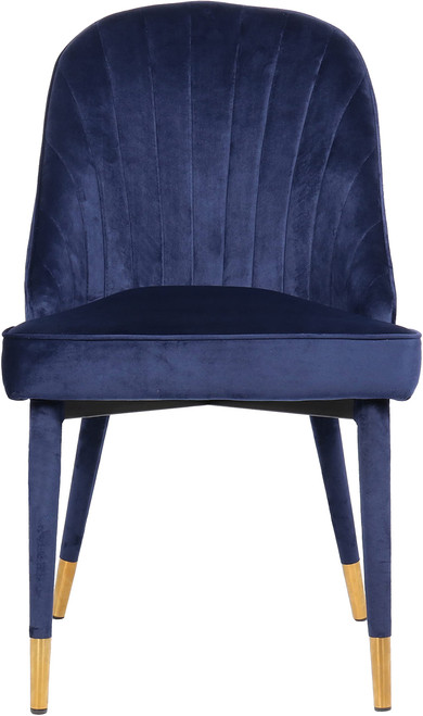 Navy Velvet Dining Chair (Set of 2)